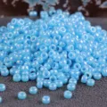 2mm pearl blue seed beads Miyuki style DIY jewelry making craft accessories loose beads - RR11/0-482