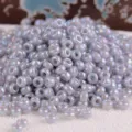 Miyuki 2mm glass seed beads pearl iridescent color for DIY jewelry making and crafts - RR11/0-489