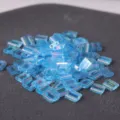 Miyuki Tila Square Two-Hole Beads Transparent Light Blue Iridescent 10g Loose Beads DIY - 10.00g / TILA-260