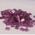 Miyuki TILA two-hole square glass seed beads purple crafting DIY jewelry making 10g - 10.00g / TILA-316