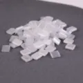 Miyuki Tila beads transparent white square double-hole seed beads for DIY jewelry making crafts 10g - 10.00g / TILA-2548