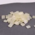 Miyuki Tila Square Two-Hole Beads Translucent White DIY Jewelry Making Loose Beads Craft - 10.00g / TILA-2554