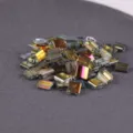 Japanese Miyuki TILA square two-hole glass beads, iridescent metallic craft jewelry supplies. - 10.00g / TILA-4551