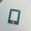 Christmas theme magnetic photo frame for 3 inch instax mini polaroid and photocards. - Green Christmas Bell / Small Size