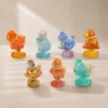 Resin little horse blind box action figure, cute colorful desktop toy collectible SKU. - Full Box Set / -132 Gilded Little Horse Spinning Set of 6