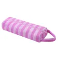 Borsa di Stoccaggio a Bolle a Righe Rosa Custodia da Viaggio per Strumenti per Capelli - Righe Rosso Rosa E Rosa