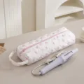 Borsa di stoccaggio trapuntata per strumenti per capelli borsa portatile per ferro arricciacapelli - Fiocco Coreano