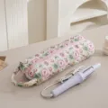 Borsa trapuntata per strumenti per capelli, custodia da viaggio portatile per arricciacapelli. - Griglia di Cartoni Animati