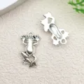 dijes de rana de aleación de zinc para hacer joyas de bricolaje, lindos colgantes para collares. - Rana del Océano (B307)