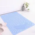Blue anti-slip shower mat with suction cups and cute dolphin massage design for bathroom use - 35*70CM Foot Massage / Blue (Easy Clean Suction)