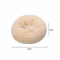 Round nano sponge cleaning brush for kitchen dishwashing and pot scrubbing 9x3cm single - Replacement Ball