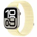 Cinturino di ricambio intrecciato Alpine loop compatibile con Apple Watch giallo - Giallo Arcobaleno