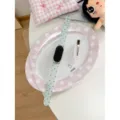 Cinturino in silicone con pois e cuori, accessorio grazioso e colorato compatibile con smart. - Serie 10/11 42mm / Verde Lavato