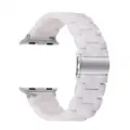Cinturino per orologio in resina bianca cinturino di ricambio compatibile elegante - Bianco perla