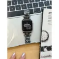 Leopardenmuster Doppelrohr Mailänder Uhrenarmband kompatibel mit Apple Watch Smartwatch Zubehör - Zebraprint