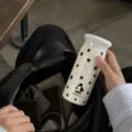 Mini termo de bolsillo portátil diseño lindo de estrella para uso diario escolar - 200ml / Estrellas Blancas