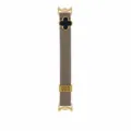 Brown Clover Leather Strap for Xiaomi Smart Watch Band Replacement Fashion Metal Buckle Band - Fit: Apple 38/40/41/(s10/s11 42mm) Universal / Dark Brown With Black Flower