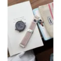 Cinturino per orologio in nylon intrecciato di ricambio compatibile con smartwatch moda - Compatibile: Huawei GT5/GT4/GT3/GT2(46mm)-22mm / Gattino