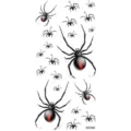Halloween temporary spider tattoo sticker waterproof fake body art decoration - MZ399