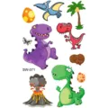Kids cartoon dinosaur temporary tattoo sheet colorful waterproof body art sticker for children - SW071 Dinosaur