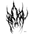 Black Y2K Gothic Tribal Tattoo Sticker Hand Foot Body Art Waterproof Temporary Tattoo - HL015
