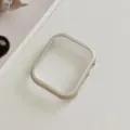 Metal protective bumper case for smart watch, sleek matte finish, precise cutouts for daily use. - Starlight / 49mm