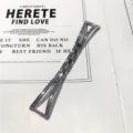 Cinturino di ricambio per smartwatch in metallo glitterato stile trendy per donne. - Huawei: GT2/GT3 46mm / Argento