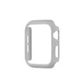 Matte PC harte Schutzhülle für Apple Watch, robustes Gehäuse, schickes graues Design. - Hellgrau