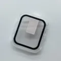 Clear PC protective case and screen protector integrated design for Apple Watch. - Transparent