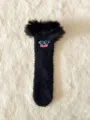 Chaussettes duveteuses douces pour femmes, design drôle de lunettes cœur, chaussettes d'hiver. - Taille unique / Lunettes de Soleil Noires