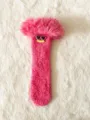 Chaussettes en molleton corail pelucheux femmes mignon drôle visage rose douillet chaussettes. - Taille unique / Lunettes de Soleil Rose Rouge