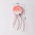 Decorazione murale medusa mediterranea, ornamento sospeso in ferro 37cm per bambini. - Ciondolo Medusa / Rosa
