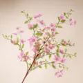 Kunstmatige roze bloementak nepplant perfect voor binnen huis en hotel decoratie - Murraya Paniculata (Roze Paars)