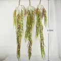 Artificial hanging fern plant vine wall decor green plant trailing foliage 113cm long - Hanging Style E