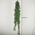 Artificial hanging vine plant 85cm green leaf fake foliage wall decor for home room interior - Bluebell Vine