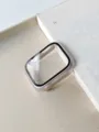 Nahaufnahme der starlight harten PC Schutzhülle, die präzise Ausschnitte und Details zeigt. - Starlight Integrierter Film Fall / iwatch 1/2/3 38mm