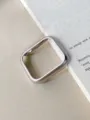 Starlight PC Bumper Schutzhülle Detail Nahaufnahme für Smartwatch, glattes Design mit Aussparung. - Starlight Hohl Halbschale Fall / iwatch 1/2/3 38mm