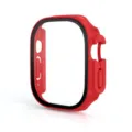 Red protective case and screen protector integrated for Apple Watch Ultra 49mm and S8. - Case Only / Red