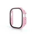 Ροζ προστατευτική θήκη για Apple Watch Ultra 49mm με ενσωματωμένο προστατευτικό οθόνης. - Μόνο Θήκη / Κοριτσίστικο Ροζ