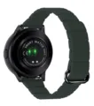 Groene magnetische lus smartwatch vervangingsband, comfortabel en veilig dagelijks accessoire. - 20mm / Cedergroen met zwarte gesp