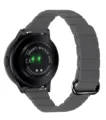 Vervangende siliconen magnetische horlogeband voor Samsung Galaxy horloge, grijs comfort. - 20mm / Grijs met zwarte gesp