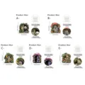 Décoration de porte d'arbre miniature de jardin de fées, jolie maison de fée en résine - Ensemble de 5 Pièces SCM2718