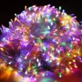 Catena luminosa LED multicolore impermeabile decorazione esterna per giardino festa casa. - 10M 100 Lampadine Ingegneria / Iridescente