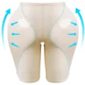 Women shapewear butt lifter shorts hip enhancer sponge pad seamless body shaper underwear detail - S / Bottoms / Nude