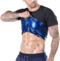 Heren zweet sauna vest fitness workout gym shaper gewichtsverlies compressie top - S/M / Tops