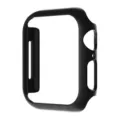 Compatible protective case for Apple Watch, black PC hollow matte frame, precise cutouts. - 38mm / Original Black