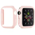 Pink PC Protective Case Bumper Cover for Apple Watch S10 S9 S8 S7 S6 Hollow Frame Accessory - 38mm / Pink