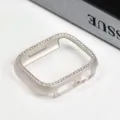 Strass Apple Watch Hülle glänzender Diamant Bumper Schutzhülle silberes Kristall Zubehör - Sternenlicht