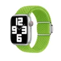 Πράσινο πλεγμένο λουράκι από ναϊλον για Apple Watch, διαπνέον και άνετο σχέδιο. - (1/2/3η Γεν 42mm)/44/45/46/49mm Universal / Κιτρινοπράσινο