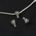 Tibet Silber Zinklegierung Anhänger Perlen DIY Armband Halskette Schmuck Zubehör Teile - Minimalistisches Muster
